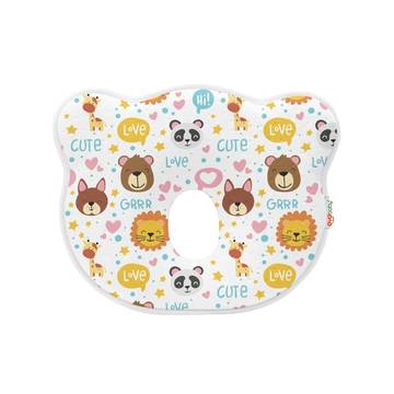 Oyo Baby Memory Foam Baby Neck Pillow (White)